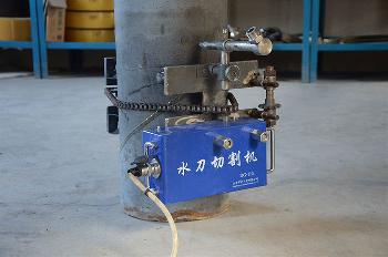 便携式输油管道水刀切割